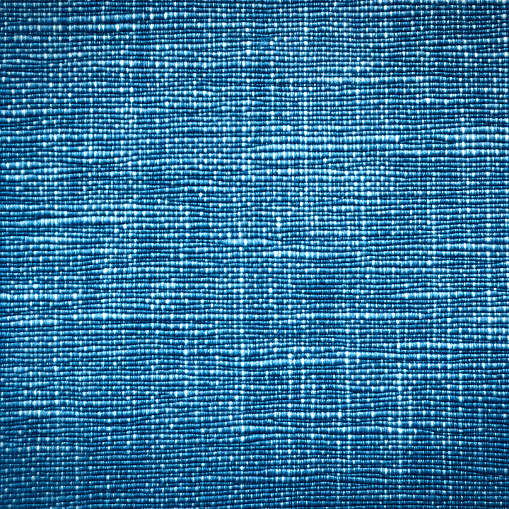 Cracked Denim Fabric with Blue Worn Pattern seamless PBR texture preview