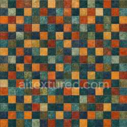 seamless Polished Mosaic Tile Texture Seamless texture 8k free download PBR