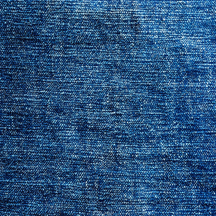 Cracked Denim Fabric With Distressed Frayed Details seamless PBR texture preview