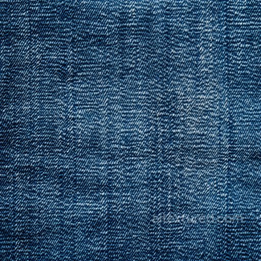 Denim jeans - Cracked Denim Fabric Texture with Distressed Blue Weave texture preview