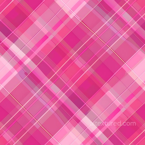 Featuring Vibrant Pink Plaid with Transparent Overlaps Plaid texture preview