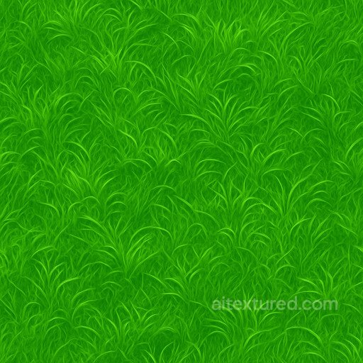 Fantasy Green Lawn Texture seamless Grass PBR texture