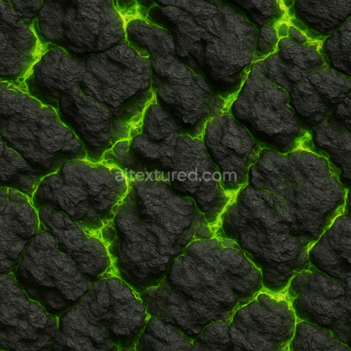 Toxic Volcanic Rock Texture