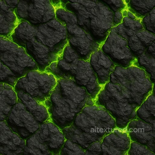 Lava - Toxic Volcanic Rock Texture texture preview