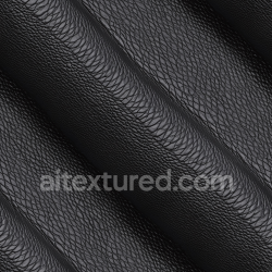 seamless Seamless 3D PBR Texture of Black Pebbled and Scaled Leather with Glossy Finish texture 8k free download PBR