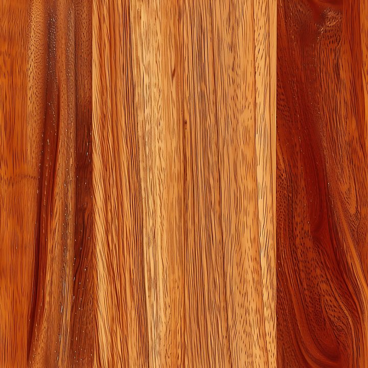 Exotic Wood Planks with Rich Grain and Warm Tones seamless PBR texture preview