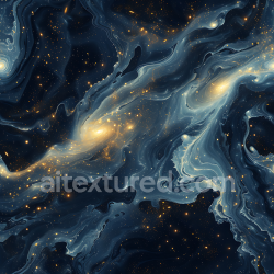 seamless Seamless 3D Space PBR Texture of Swirling Galaxy Clouds with Glowing Starfields texture 8k free download PBR
