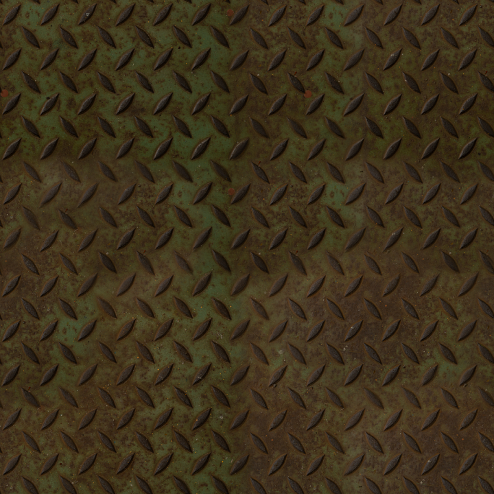 Industrial Steel Metal - Steel Metal Floor Factory Industrial Steel seamless PBR texture preview