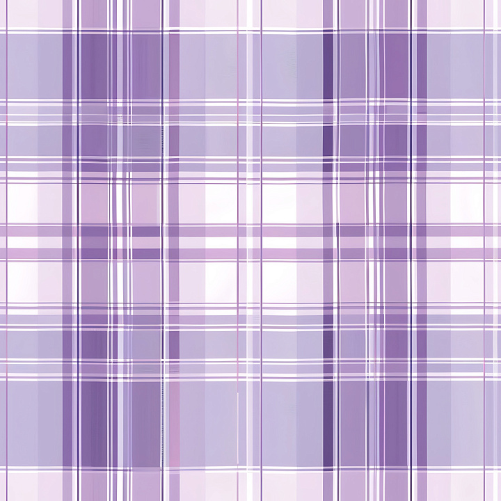 Soft Purple and Lavender Plaid Fabric Pattern seamless PBR texture preview