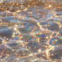 seamless Seamless 3D PBR Texture of Glossy Water Surface with Rainbow Light Reflections texture 8k free download PBR
