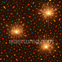 seamless Seamless 3d texture pbr 8k sparkling sparklers and sparkler light party confetti for new year texture 8k free download PBR