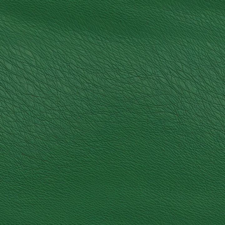 Pebbled Green Leather with Subtle Grain and Matte Finish seamless PBR texture preview