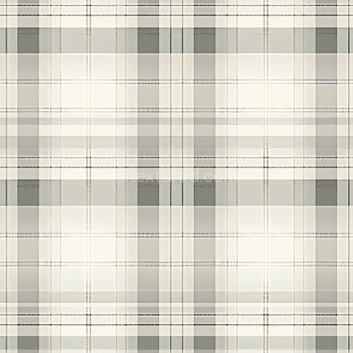 Seamless 3D PBR Light Gray Plaid Metal Panels Texture with Grid Pattern