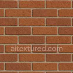 seamless Red Clay Bricks Running Bond Light Mortar texture 8k free download PBR