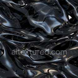 seamless Seamless 3D PBR Texture of Glossy Black Liquid with Subtle Veins texture 8k free download PBR