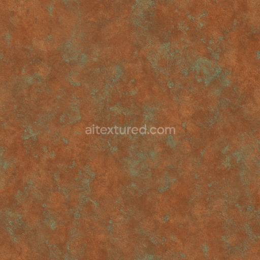 Weathered Copper Texture Seamless 1024X1024