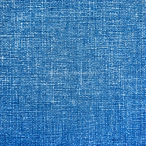 Seamless 3D PBR cracked denim fabric texture with fine distressed grid pattern