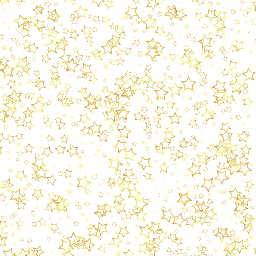 White & Gold Texture of White Surface with Gold Star Outlines Pattern seamless White & Gold PBR texture