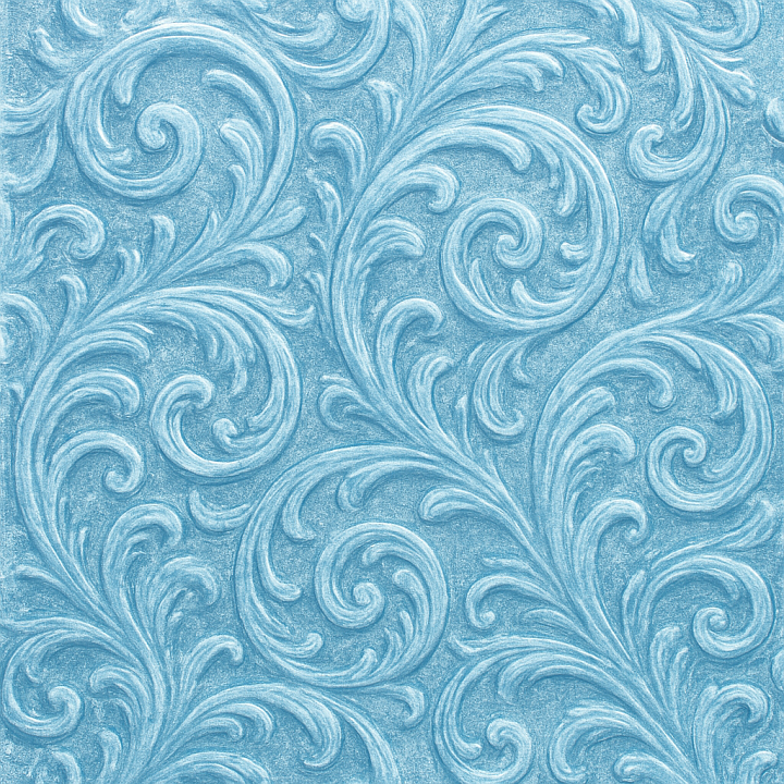 Ornate Glacier Ice seamless PBR texture preview