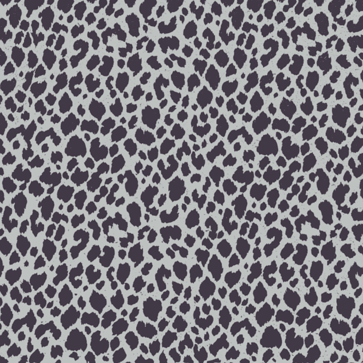 Leopard Print with Irregular Dark Spots on Light Base seamless PBR texture preview
