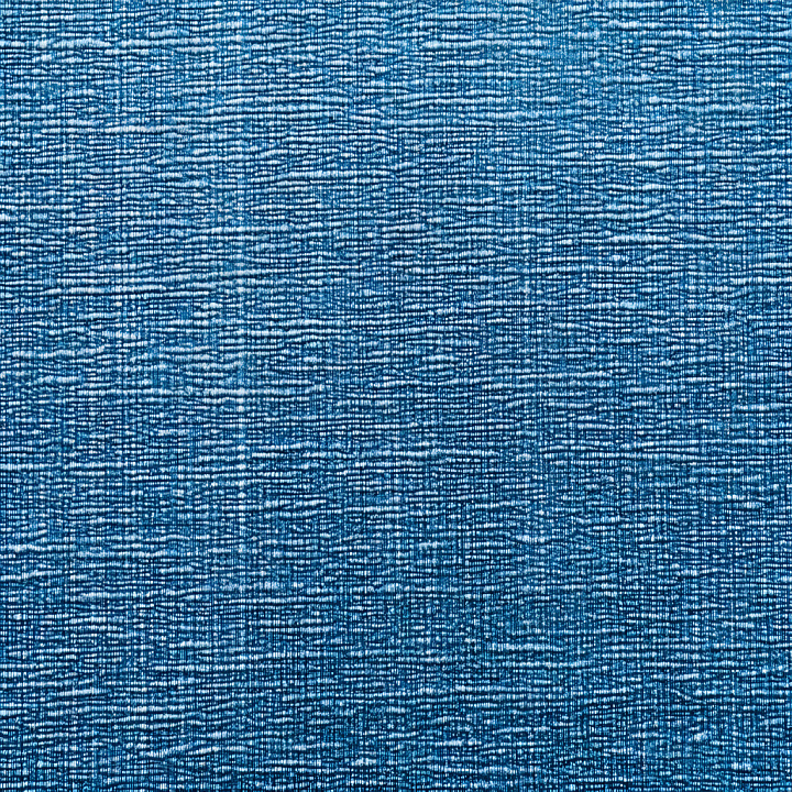 Cracked Blue Fabric With Fine Linear Splits And Woven Details seamless PBR texture preview