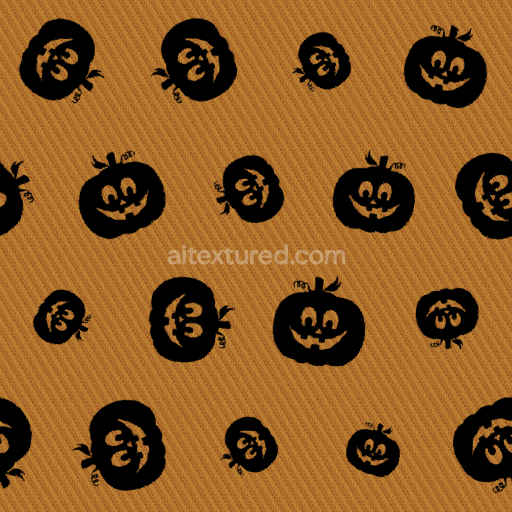 Cloth Clothes Fabric Feature Geometric Halloween Knitted — Seamless PBR Texture