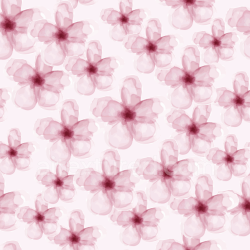 seamless Seamless 3D PBR Watercolor Cherry Floral Fabric Texture in Soft Pink Hues texture 8k free download PBR