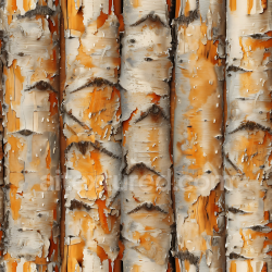 seamless Seamless 3D Birch Wood Bark PBR Texture with Detailed Peeling and Knots texture 8k free download PBR