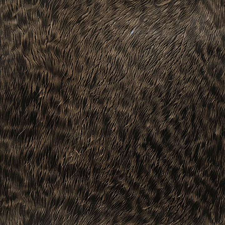 Dark Brushed Leather with Fine Grain Directionality seamless PBR texture preview