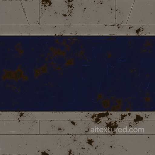 Aged Metal Metallic Old Panel Rust Sci - Seamless PBR Texture seamless Metal PBR texture