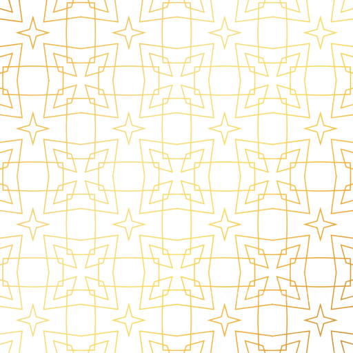 with White Background and Gold Geometric Line Pattern seamless White & Gold PBR texture