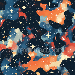 seamless Seamless 3D stylized cosmic camouflage PBR texture with galaxy-inspired nebula shapes texture 8k free download PBR