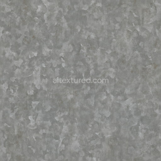 Seamless 3d texture pbr 8k galvanized steel furniture metal surface