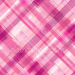 seamless Seamless 3D PBR Texture Featuring Vibrant Pink Plaid with Layered Geometric Stripes texture 8k free download PBR