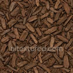 seamless Mulch Bark Chips Coarse texture 8k free download PBR