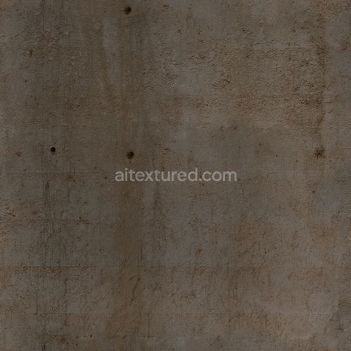 Concrete Wall — Plaster Concrete Damaged Chipped Wall — PBR seamless 3D texture