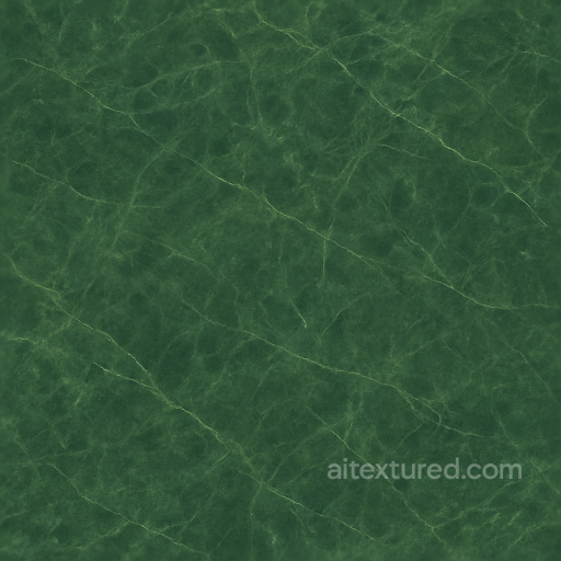 Serpentine Green Veined Polished Stone Surface seamless Stone PBR texture