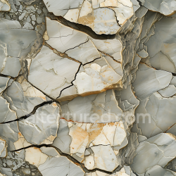 seamless Seamless 3D Cracked Stone Ground PBR Texture with Weathered Layers and Earthy Tones texture 8k free download PBR