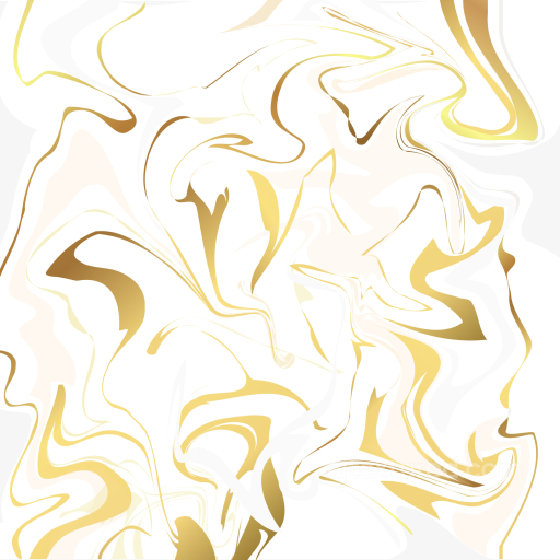 Featuring White and Gold Marble Swirl Pattern seamless White & Gold PBR texture