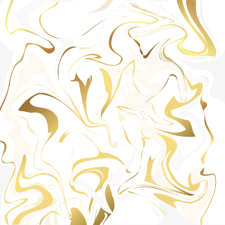 Featuring White and Gold Marble Swirl Pattern seamless PBR texture preview