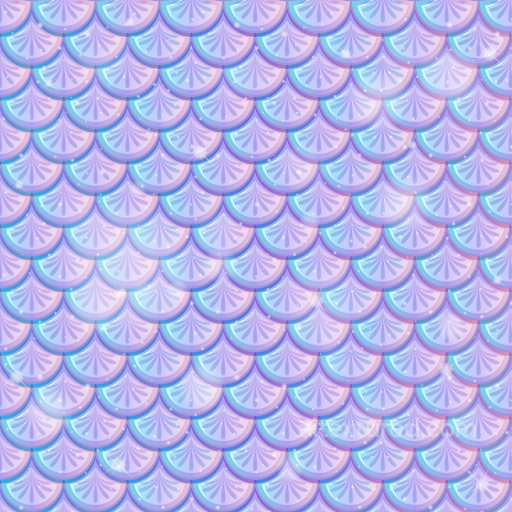 Mermaid Scale Texture Featuring Iridescent Purple and Blue Tones seamless Mermaid Scale  PBR texture