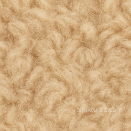 Wool Roving Wool Fleece Wool Fibers Closeup Natural Wool seamless Wool PBR texture