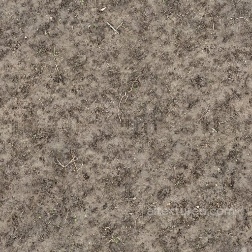 Seamless Dirt PBR Texture for Games seamless Ground surface PBR texture