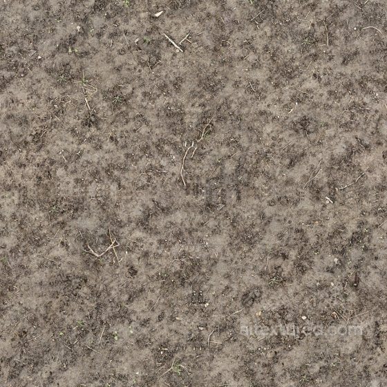 Seamless Dirt PBR Texture for Games Ground surface texture preview