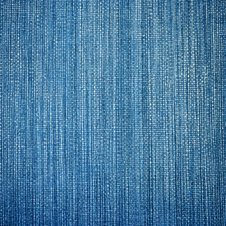 Cracked Denim Textile with Vertical Thread Fractures seamless PBR texture preview