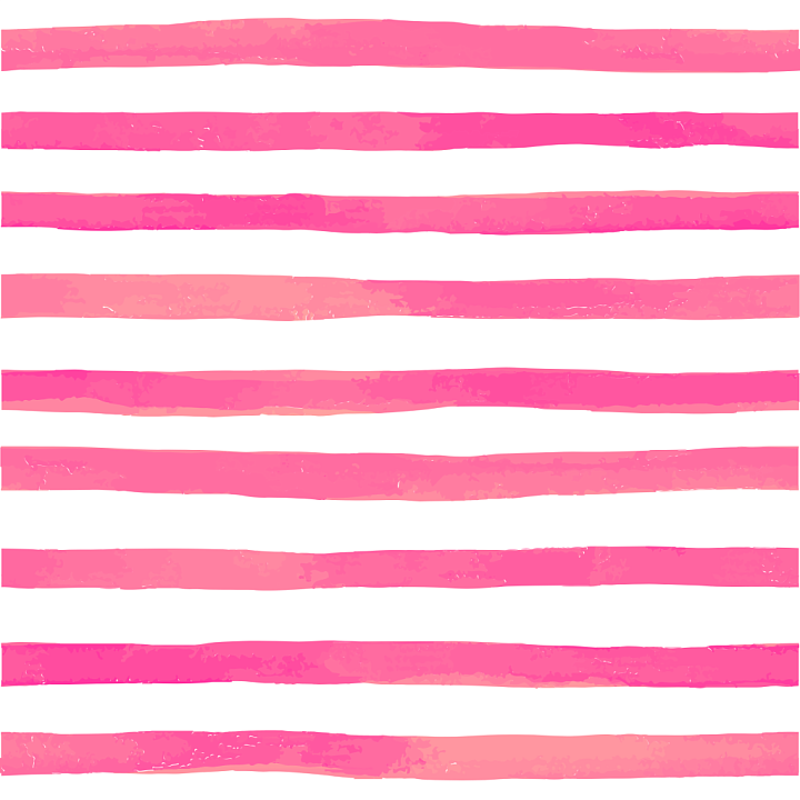 Pink Watercolor Stripes on White Fabric Background seamless PBR texture preview