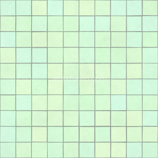 Seamless Pbr Tile Texture Green Pattern Smooth Modern Floor Decorative