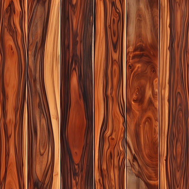 Wood Featuring Rustic Dark and Light Grain Planks seamless PBR texture preview