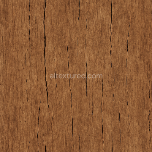 Preview — Seamless 3d texture PBR 8k Aged wood with cracked wood and matte finish
