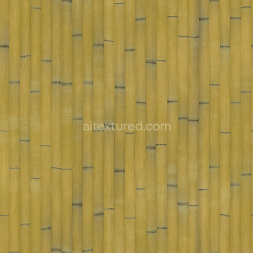 Seamless Bamboo 001 B by Textures – PBR 3D Texture (8K ready)